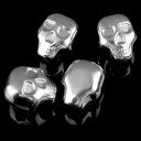 High-end hotels Bar Stainless Steel Skull Shaped Ice Grain -12 ℃ Freezing Point