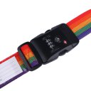 Coloful Travel Luggage Strap Lock Adjustable Fashionable Gorgeous Suitcase Belt