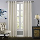 Irregular Vertical Stripes Curtain Window Screening Polyester Durable Decoration