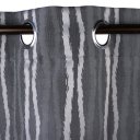 Irregular Vertical Stripes Curtain Window Screening Polyester Durable Decoration