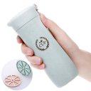 360ml Creative Wheat Fiber Straw Portable Water Bottle Drink Container Cup Mug