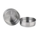 6pcs/set Magnetic Stainless Steel Spice Storage rack/Seasoning Jars Containers