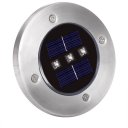 4 Pack Solar Powered Ground Light Outdoor Lights Waterproof LED Path Lights