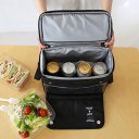 Portable Fashion Container Waterproof Thermal Shoulder Picnic Lunchbox Camping