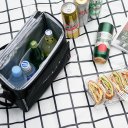 Portable Fashion Container Waterproof Thermal Shoulder Picnic Lunchbox Camping