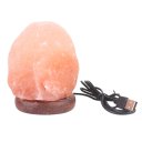 Salt Lamp, Hand Carved Crystal Glow Rock Lamp，On And Off Function Dimmer Switch