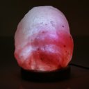 Salt Lamp, Hand Carved Crystal Glow Rock Lamp，On And Off Function Dimmer Switch