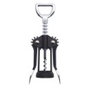 Bottle Opener for Beer Red Wine Wing Corkscrew Wine Opener Premium All-in-one Wine Corkscrew Black