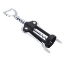 Bottle Opener for Beer Red Wine Wing Corkscrew Wine Opener Premium All-in-one Wine Corkscrew Black