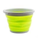 Foldable Bucket Collapsible Buckets Multi Purpose 5 Liter 1.5 Gallon B1002 Green