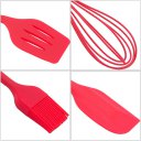 Premium Silicone Kitchen Utensils Set (5 Piece) in Hygienic Solid Coating