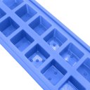 12 Grid Ice Cube with Lid Cover Square Pattern Food Silicon Bake Mould DIY Cake Tool Purple