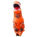 Inflatable T-rex Fancy Suit Novelty Pretended Dinosaur Costume Adult Size