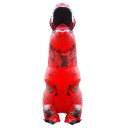 Inflatable T-rex Fancy Suit Novelty Pretended Dinosaur Costume Adult Size