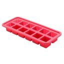 12 Grid Ice Cube with Lid Cover Square Pattern Food Silicon Bake Mould DIY Cake Tool Purple