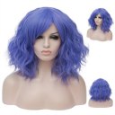 Short Curly Hair Wigs SW2101F16bluepurple