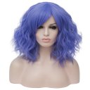 Short Curly Hair Wigs SW2101F16bluepurple