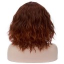 Short Curly Hair Wigs SW2101F18 Dark orange