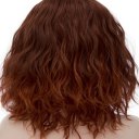 Short Curly Hair Wigs SW2101F18 Dark orange