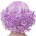 Short Curly Hair Wigs A643 SW1177B Purple