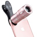 Apexel Phone Lens 4-in-1 APL-JS10XDG3 Rose Gold