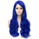 Long Curly Hair Wigs A755 LW1513 Blue