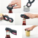 Multi Opener 6 in 1 Can Tin Jar Opener Stainless Steel Blade TPR Handle