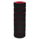 Handle Cover for Motorcycle Ox Horn Sleeve Spongy Handle Cover General Type Red