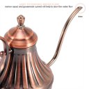 Pour Over Coffee Kettle 304 Stainless Steel Narrow Spout 650ml Retro Bronze CF0068