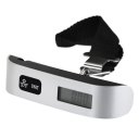 Backlight LCD Display Luggage Scale Temperature Sensor 110lb/50kg Digital Postal Luggage Hanging Sca