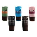 Car Cup Holder Storage Box Drink Cup Holder 360 Degree Rotation Car Organizer