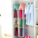 Hanging Closet Organizer Multilayer Washable Closet Bag Clothes Organizer