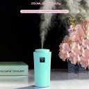 Portable Home Car Air Humidifier 260ML Aroma Diffuser with LED Night Light