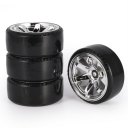 4Pcs RC Drift Tires Set for 1/10 Traxxas HSP Tamiya On-road Drifting Car Parts