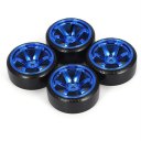 4Pcs RC Drift Tires Set for 1/10 Traxxas HSP Tamiya On-road Drifting Car Parts