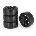 4Pcs RC Drift Tires Set for 1/10 Traxxas HSP Tamiya On-road Drifting Car Parts