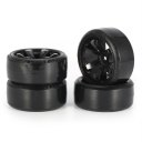 4Pcs RC Drift Tires Set for 1/10 Traxxas HSP Tamiya On-road Drifting Car Parts