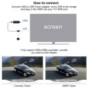 Maikou HD + AV Output Mirror Dongle Wi-Fi Receiver HDMI For Android TV Stick