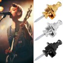 1pc Round Head Strap Lock Pins Screw for Electric Acoustic Bass Guitar