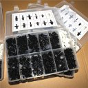 350Pcs Universal Car Trim Moulding Clips Plastic Push Pin Rivet Fasteners Kit