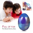 Colorful Mix Color Crystal Egg Soft Slime Mud Putty Clay With Fruit Slices