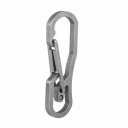 Outdoor Multifunctional Wire-cut Climbing Carabiner EDC Key Chain Locking Tool