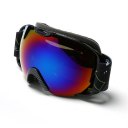 Unisex Double Layers Snow Sports Spherical Anti-Fog Skiing Goggles