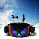 Unisex Double Layers Snow Sports Spherical Anti-Fog Skiing Goggles