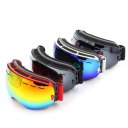 Men Women No Frame Double Layers Snow Sports Anti-Fog Skiing Goggles