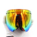 Men Women No Frame Double Layers Snow Sports Anti-Fog Skiing Goggles