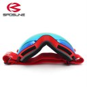 Men Women No Frame Double Layers Snow Sports Anti-Fog Skiing Goggles