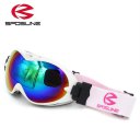 Men Women Outdoor Double Layers Anti-Fog Windproof Skiing Goggles