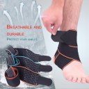 Elastic Strap Ankle Guard Badminton Basketball Football Taekwondo Fitness