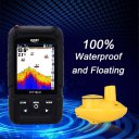 Lucky FF718LiC-W Waterproof Fish Finder Smart Sonar Sensor Fish Depth Alarm